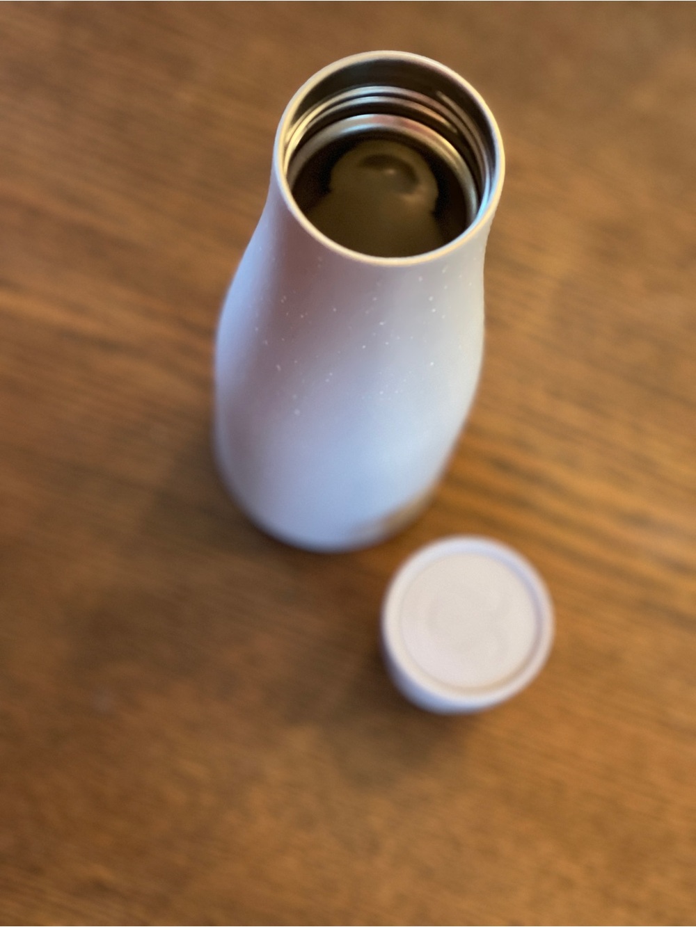Lululemon Light Gray Speckled Stainless Bottle - Picture 8 of 8